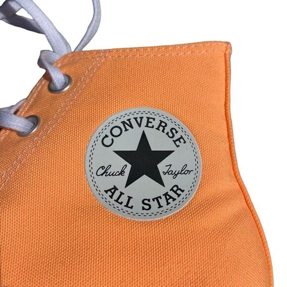 Converse Chuck Taylor All Star High Lift Platform Peach Beam 8.5 EUC - Picture 7 of 13